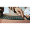 Logitech Flip Folio QWERTZ Niemiecki Bluetooth Grafitowy-25174412