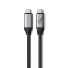 Satechi USB4 V2 Pro Cable kabel USB USB4 Gen 4x2 1,2 m USB C 120 Gbit/s 240 W Srebrny, Czarny-25174694