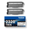 Brother TN-2320TWIN kaseta z tonerem 1 szt. Oryginalny Czarny-25188029