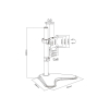 Equip 650122 uchwyt do telewizorów 81,3 cm (32