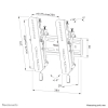 Uchwyt TV Neomounts WL35S-850BL12 165,1cm 65