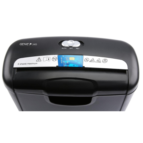 Genie 240 S niszczarka Rozdrabnianie taśmowe 72 dB Czarny-25145518