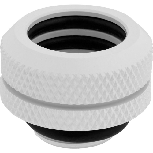 Corsair Hydro X Series XF Hardline Anschluss gerade G1/4 auf 14mm AD Hardtube - 4er Pack, weiß