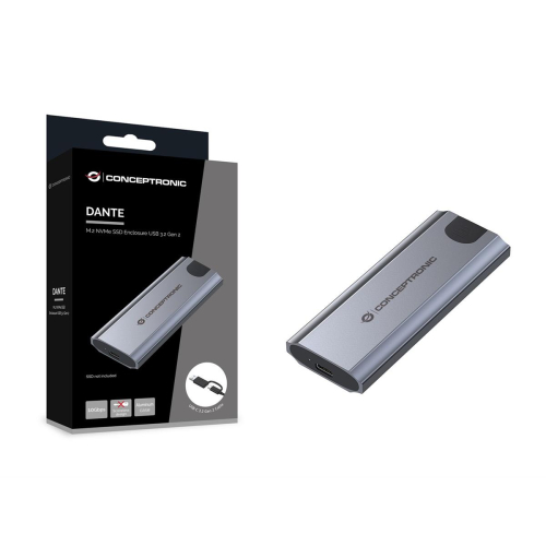 Conceptronic DANTE05G obudowa do dysków twardych Obudowa SSD Szary M.2-25148311
