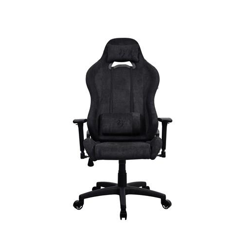 Arozzi Torretta Soft Fabric | Gaming Chair | Metal/Reinforced nylon | Pure Black