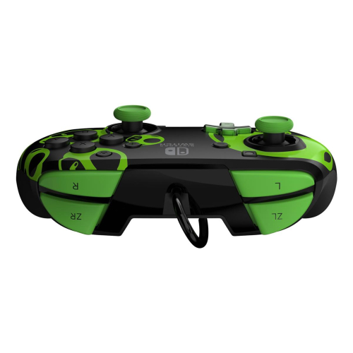 PDP REMATCH: 1-Up Glow in the Dark Czarny, Zielony USB Gamepad Analogowa/Cyfrowa Nintendo Switch, Nintendo Switch OLED-2