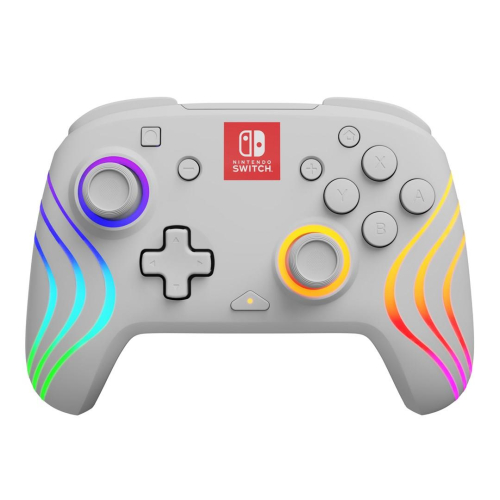 PDP Afterglow Wave Biały USB Gamepad Analogowa/Cyfrowa Nintendo Switch, Nintendo Switch Lite, Nintendo Switch OLED