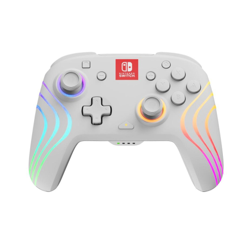 PDP Afterglow Wave Biały USB Gamepad Analogowa/Cyfrowa Nintendo Switch, Nintendo Switch Lite, Nintendo Switch OLED-2515