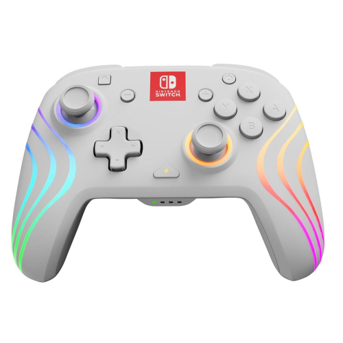 PDP Afterglow Wave Biały USB Gamepad Analogowa/Cyfrowa Nintendo Switch, Nintendo Switch Lite, Nintendo Switch OLED-2515