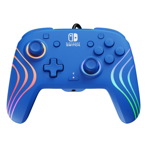 PDP Afterglow Wave Niebieski USB Gamepad Analogowa/Cyfrowa Nintendo Switch, Nintendo Switch OLED-25150105