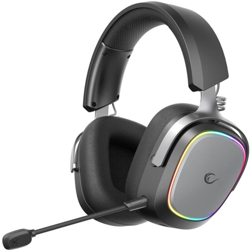 Słuchawki Rampage RETSU Słuchawki bezprzewodowe nauszne BT 2.4G RGB czarne