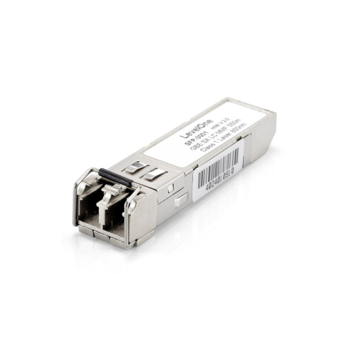 LevelOne SFP-3001 moduł przekaźników sieciowych Swiatłowód 1250 Mbit/s 850 nm