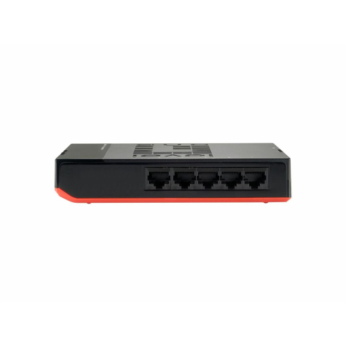 LevelOne GSW-0507 przełącznik sieciowy Nie zarządzany Gigabit Ethernet (10/100/1000) Czarny, Czerwony-25154423