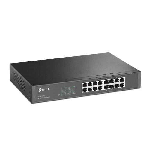 TP-Link TL-SG1016D(UN) przełącznik sieciowy Nie zarządzany L2 Gigabit Ethernet (10/100/1000) Czarny-25154475