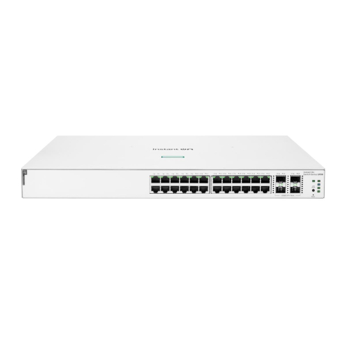 HPE Aruba Networking Networking Instant On Switch 24p Gigabit CL4 PoE 4p SFP+ 370W 1930 Zarządzany L2/L3/L4 Gigabit Ethernet (10/100/1000) Obsługa PoE