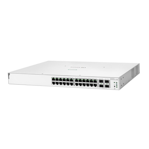 HPE Aruba Networking Networking Instant On Switch 24p Gigabit CL4 PoE 4p SFP+ 370W 1930 Zarządzany L2/L3/L4 Gigabit Eth