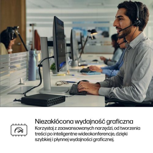 HP ProDesk 4 Mini G1i AI Intel Core Ultra 5 235T 16 GB DDR5-SDRAM 512 GB SSD Windows 11 Pro Mini PC AI PC Czarny-2515714