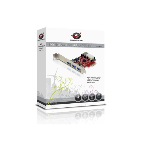 Conceptronic C4USB3EXI adapter Wewnętrzny USB 3.2 Gen 1 (3.1 Gen 1)-25157637