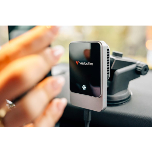 Verbatim Charge 'n' Drive Smartfon Czarny USB Bezprzewodowe ładowanie Szybkie ładowanie Automatyczna-25158336