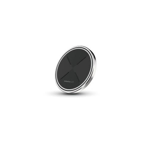 Terratec ChargeAIR dot! Smartfon Czarny, Srebrny DC Bezprzewodowe ładowanie Szybkie ładowanie Wewnętrzna