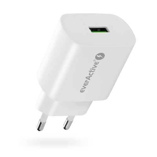 EVERACTIVE ŁADOWARKA SIECIOWA GAN 1 X USB, 2 X USB-C QUICK CHARGE 4+ 67W CZARNA SC-670Q
