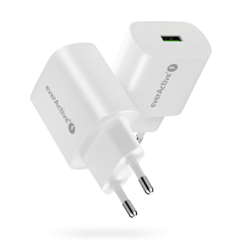EVERACTIVE ŁADOWARKA SIECIOWA GAN 1 X USB, 2 X USB-C QUICK CHARGE 4+ 67W CZARNA SC-670Q-25158454
