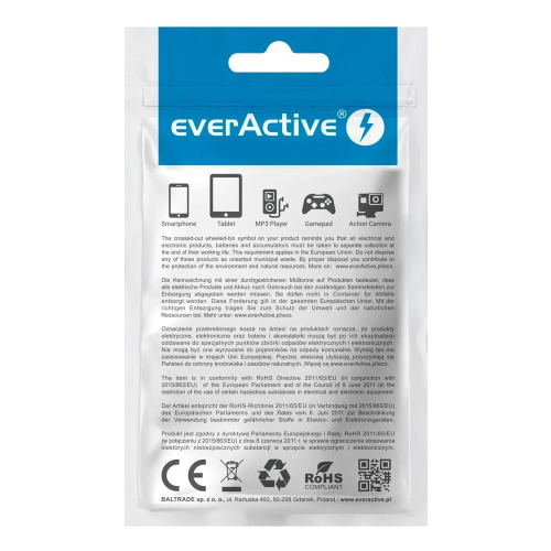EVERACTIVE ŁADOWARKA SIECIOWA 2XUSB 2,4A BIAŁA SC-220-25158461