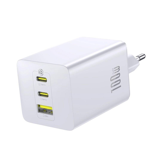 Baseus EnerFill FE11 Ładowarka sieciowa PD QC 100W Biały-25158551