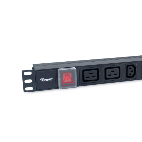 Equip 333316 rozdzielacz zasilania PDU 8 x gniazdo sieciowe 1U Czarny-25158895