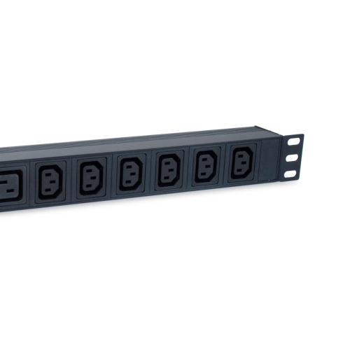 Equip 333316 rozdzielacz zasilania PDU 8 x gniazdo sieciowe 1U Czarny-25158896