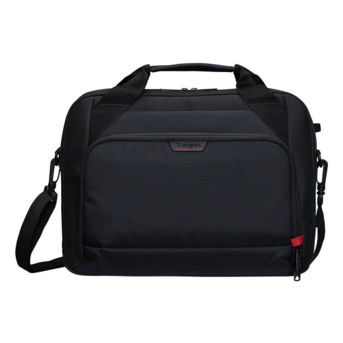 Targus EcoSmart 35,6 cm (14") Aktówka Czarny, Czerwony
