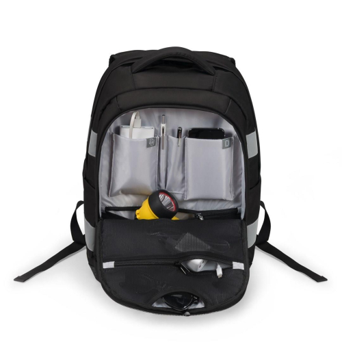 DICOTA Hi-Vis V2 plecak Czarny Poli(tereftalan etylenu) (PET), Termoplastyczne elastomery poliuretanowe (TPU)-25160688