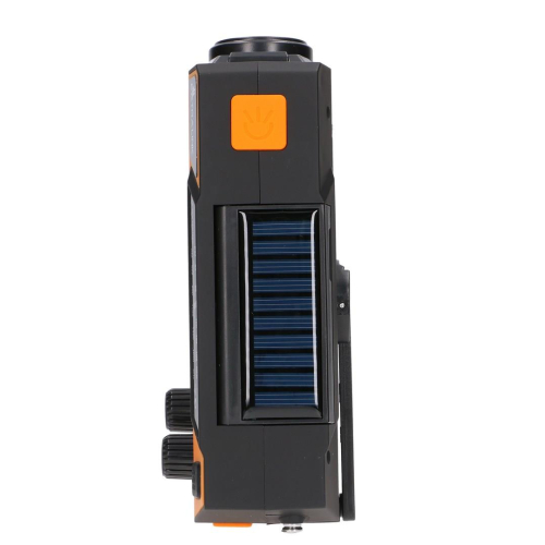 Extralink EX.93746 RADIO AWARYJNE SOLARNE Z KORBKA DYNAMO POWERBANK 4000MAH Z LATARKA SOS SR-4000 Przenośny Analogowy-2