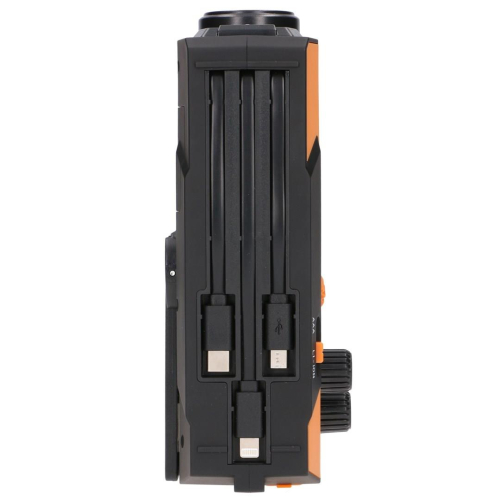 Extralink EX.93746 RADIO AWARYJNE SOLARNE Z KORBKA DYNAMO POWERBANK 4000MAH Z LATARKA SOS SR-4000 Przenośny Analogowy-2