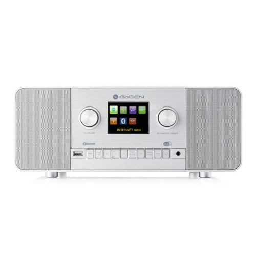 GoGen IR 257 BTDAB Internet Cyfrowy Srebrny-25169100