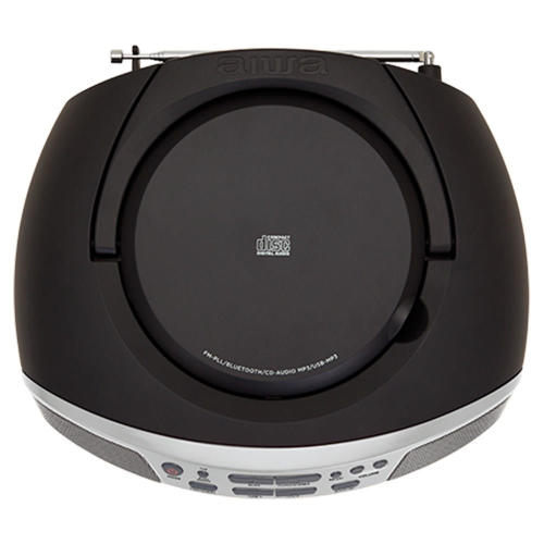 AIWA boombox BBTU-400SL CD/FM RDS/USB/BT srebrny-25169132
