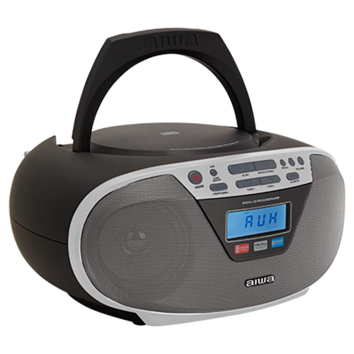 AIWA boombox BBTU-400SL CD/FM RDS/USB/BT srebrny-25169138