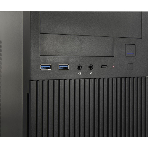 Inter-Tech IT-2815 Linear Midi Tower Czarny-25169295