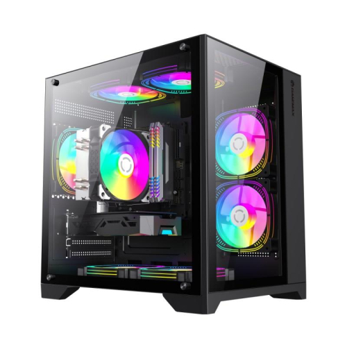 GameMax Infinity Mini BK Micro Tower Czarny