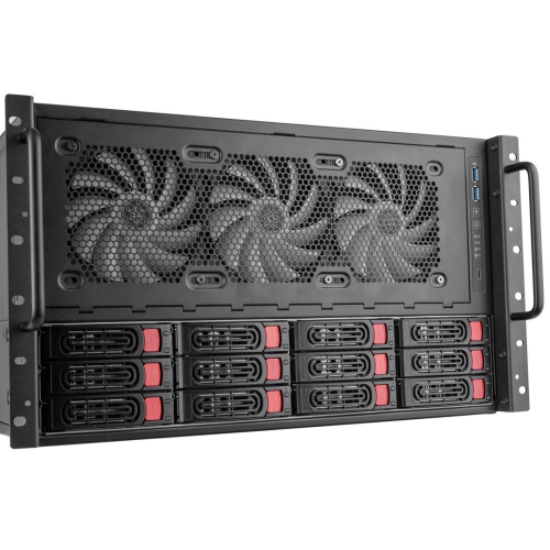 Silverstone RM61-312 Rack Czarny-25171086
