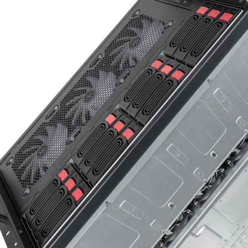 Silverstone RM61-312 Rack Czarny-25171092