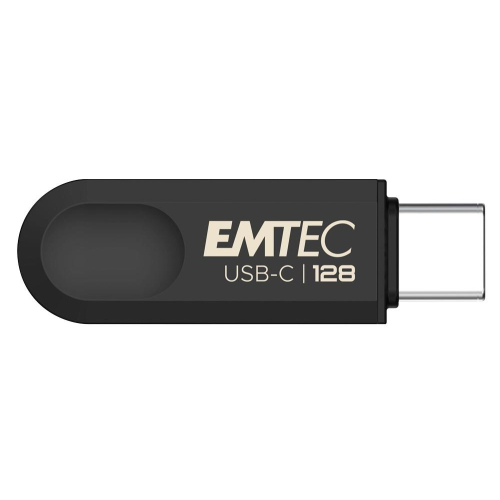 Emtec C280 pamięć USB 128 GB USB Type-C 3.2 Gen 1 (3.1 Gen 1) Czarny-25173156