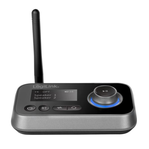 LogiLink BT0062 przedłużacz AV Nadajnik i odbiornik AV Czarny-25173376