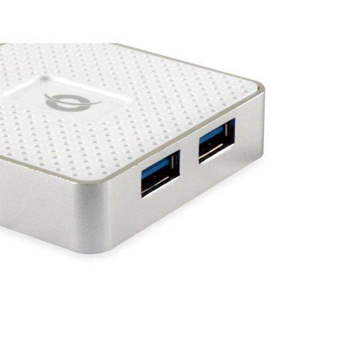 Conceptronic HUBBIES03W huby i koncentratory USB 3.2 Gen 1 (3.1 Gen 1) Micro-B 5000 Mbit/s Biały-25173985