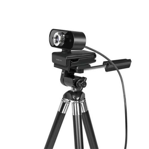 LogiLink UA0371 kamera internetowa 3 MP 1920 x 1080 px USB 2.0 Czarny, Srebrny-25174149