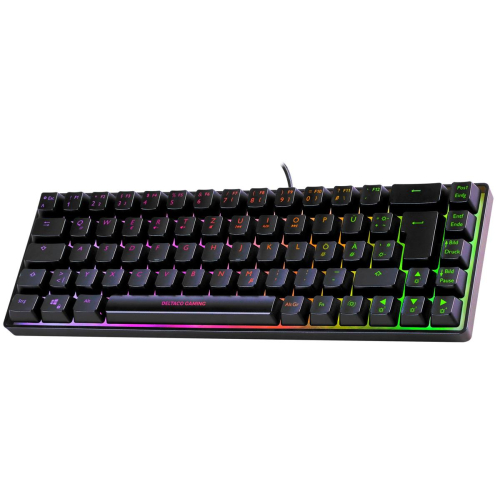 Deltaco Gaming GAM-158-DE klawiatura USB QWERTZ Skandynawia Czarny