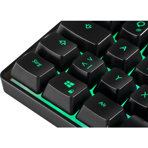 Deltaco Gaming GAM-158-DE klawiatura USB QWERTZ Skandynawia Czarny-25174315