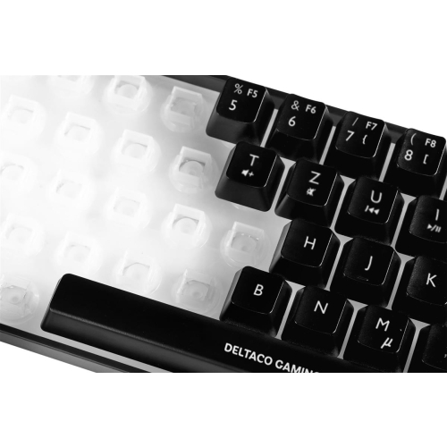 Deltaco Gaming GAM-158-DE klawiatura USB QWERTZ Skandynawia Czarny-25174316