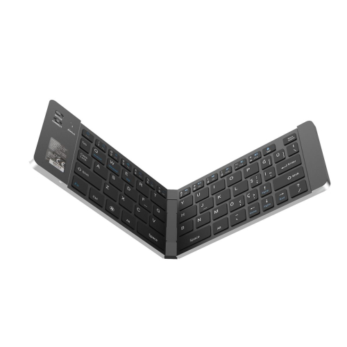 Inca IBK-579BT klawiatura Dom Bluetooth Metaliczny, Srebrny-25174363