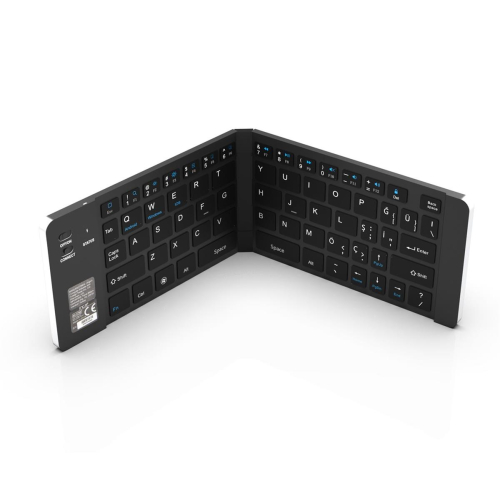 Inca IBK-579BT klawiatura Dom Bluetooth Metaliczny, Srebrny